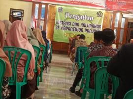 PENGAJIAN DINAS, INSTANSI PAMONG DAN TOKMAS